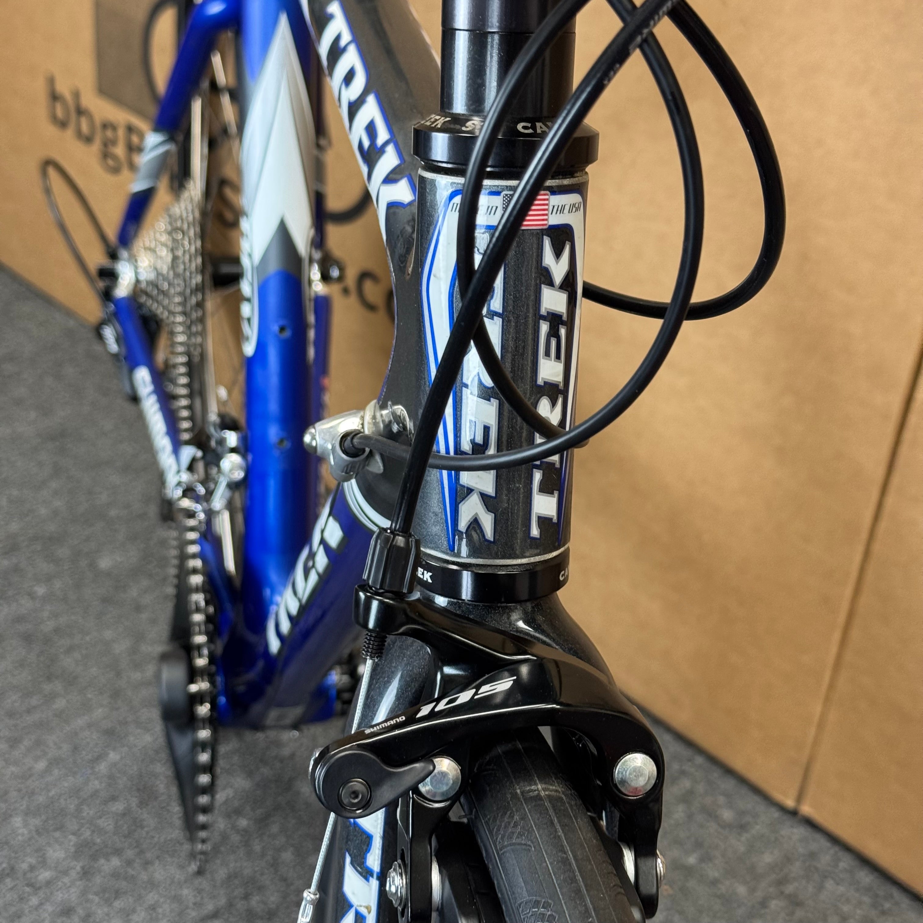 Used Trek 5200 OCLV 120, 11-speed Shimano 105, Carbon Road Bike