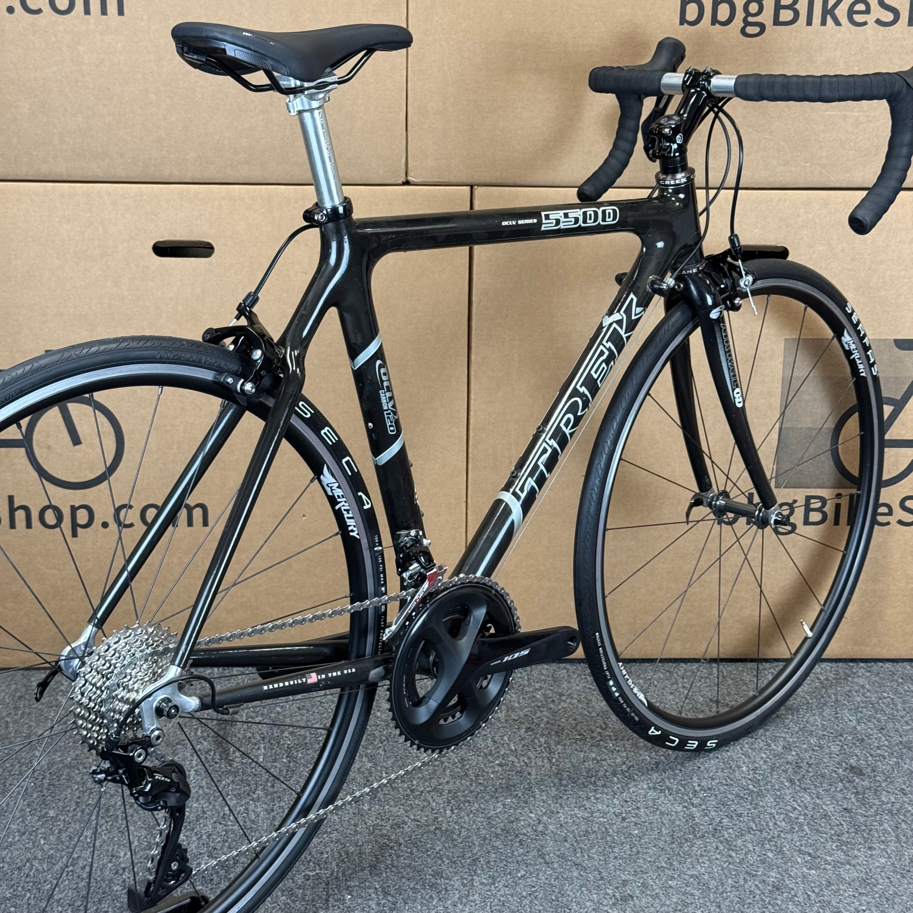 Used Trek 5500 OCLV 120, 11-speed Shimano 105, Carbon Road Bike
