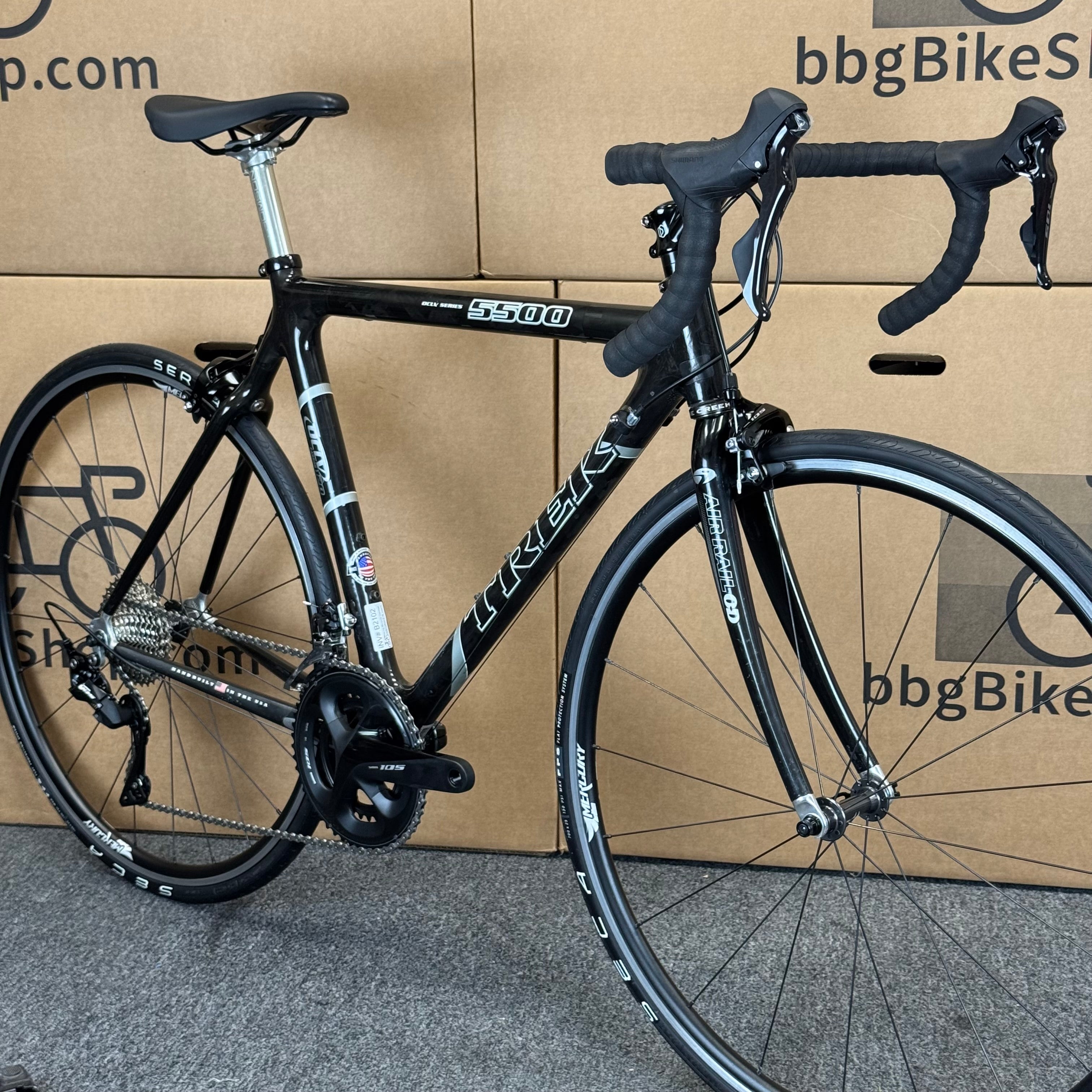 Used Trek 5500 OCLV 120, 11-speed Shimano 105, Carbon Road Bike