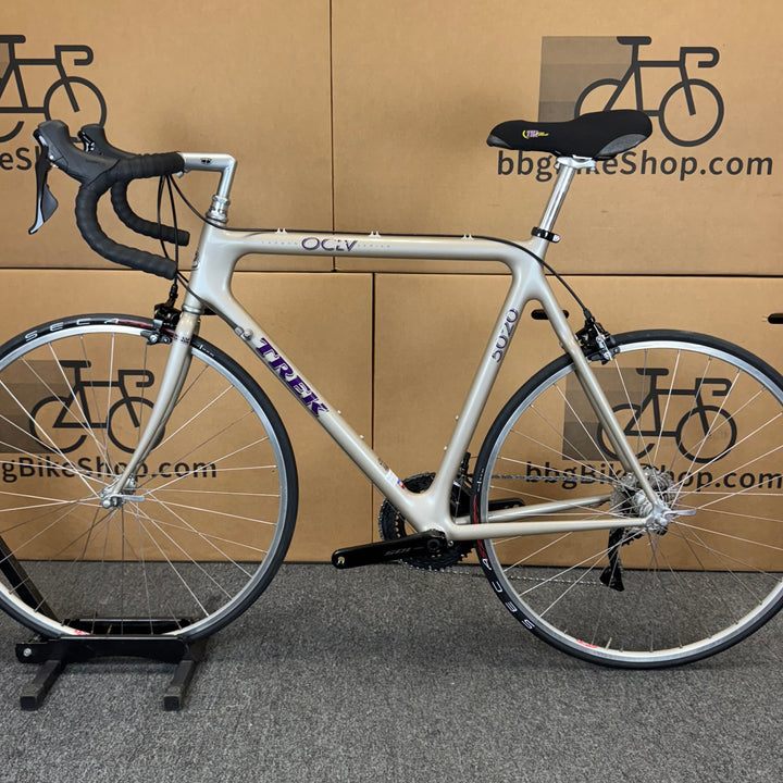 Used Trek 5020 OCLV Carbon Fiber Road Bike-1997, 11-speed Shimano 105, 60cm