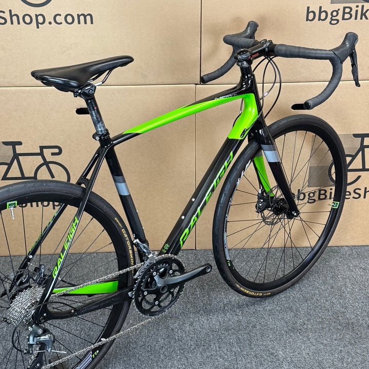 Used Raleigh Merit, Disc Brakes, Carbon Fiber Road Bike, 56cm