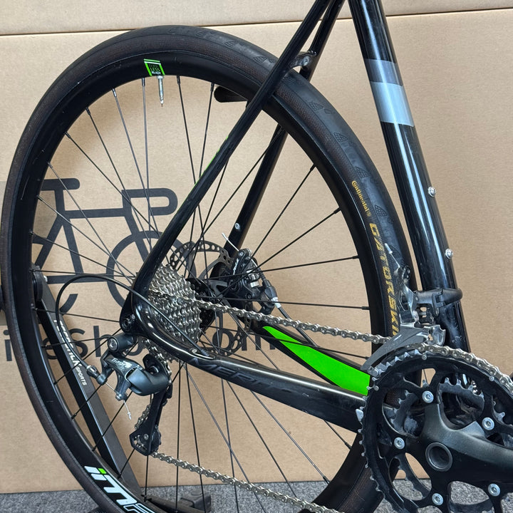 Used Raleigh Merit, Disc Brakes, Carbon Fiber Road Bike, 56cm