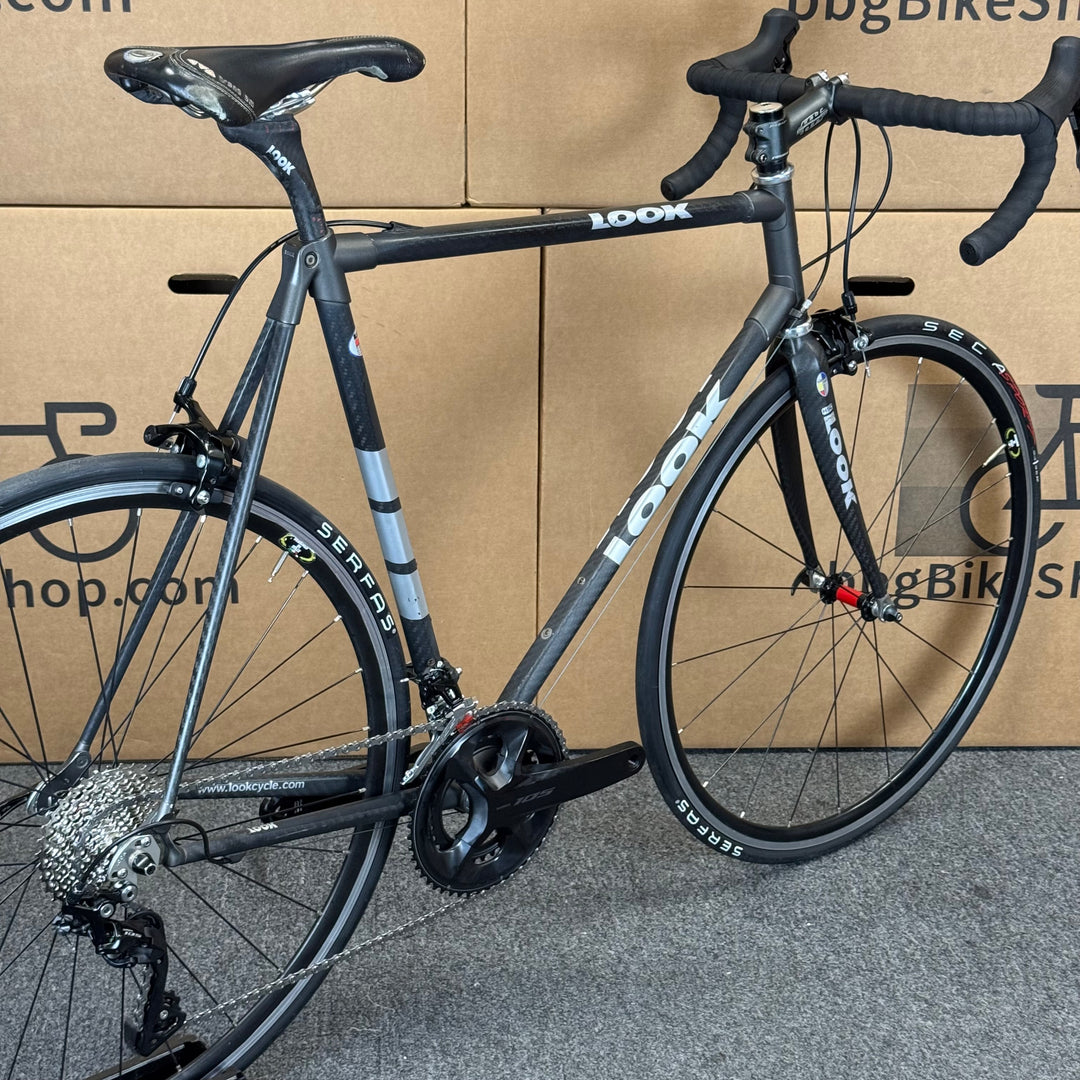 Used Look KG 281, 11-speed Shimano 105, Carbon Fiber Road Bike, 58cm