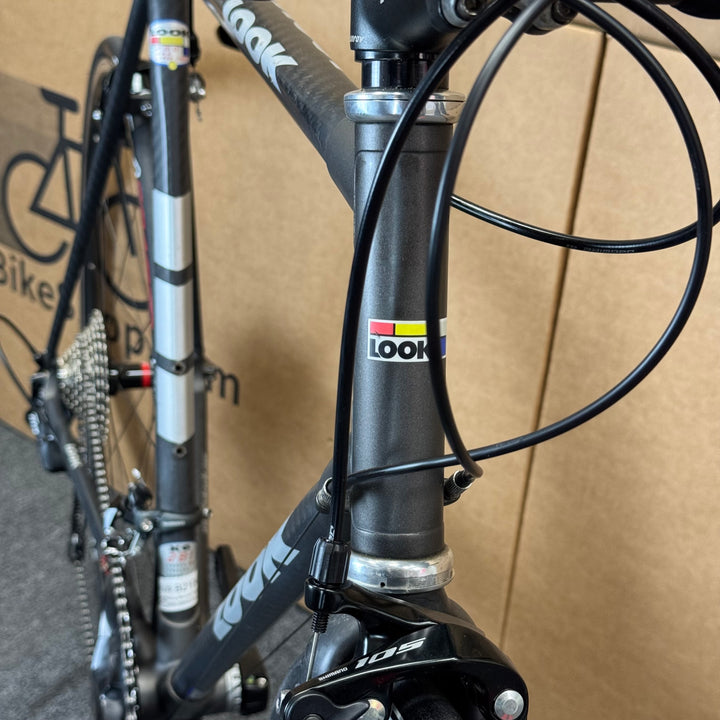 Used Look KG 281, 11-speed Shimano 105, Carbon Fiber Road Bike, 58cm