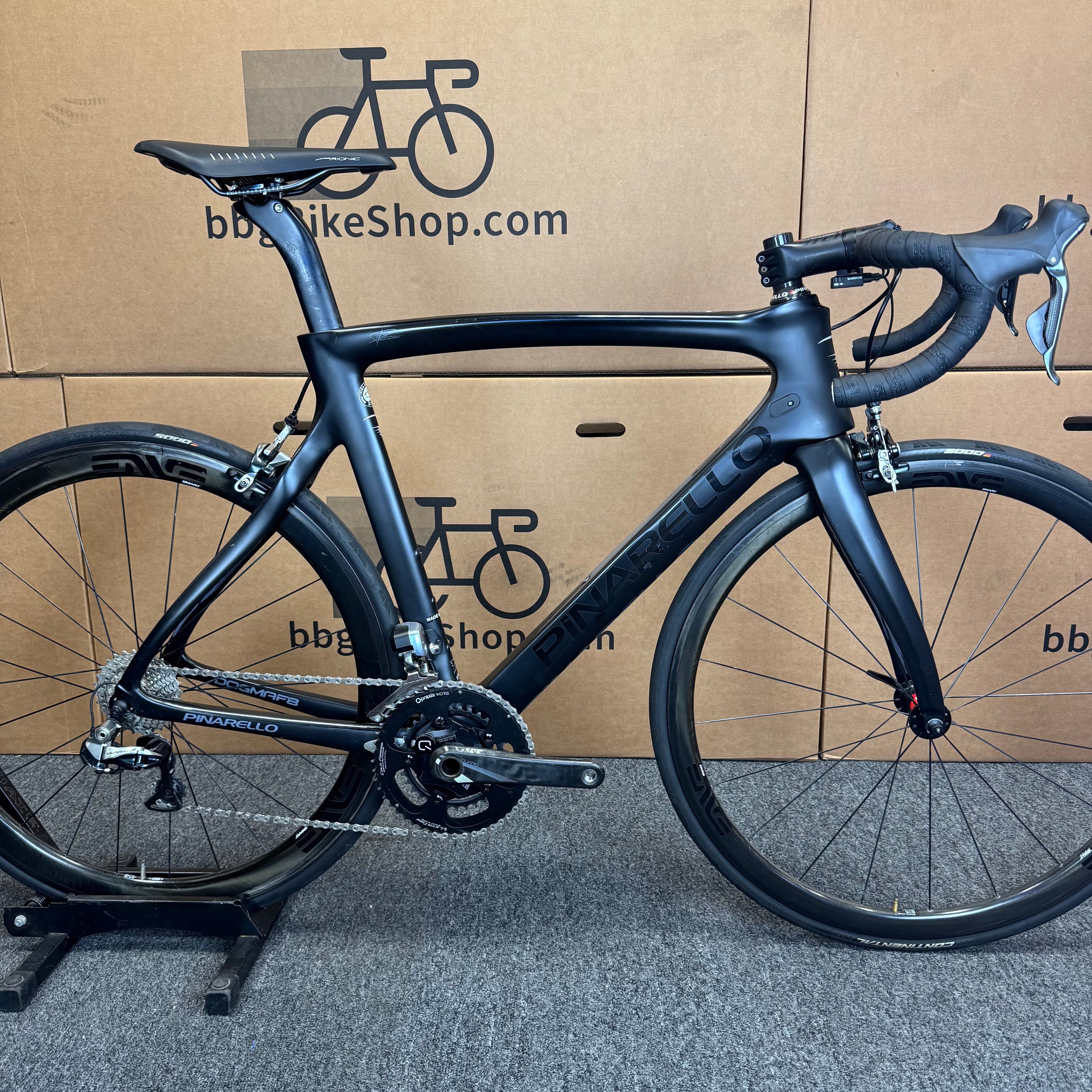 Used Pinarello Dogma F8, Di2 Dura-Ace, Carbon Fiber Road