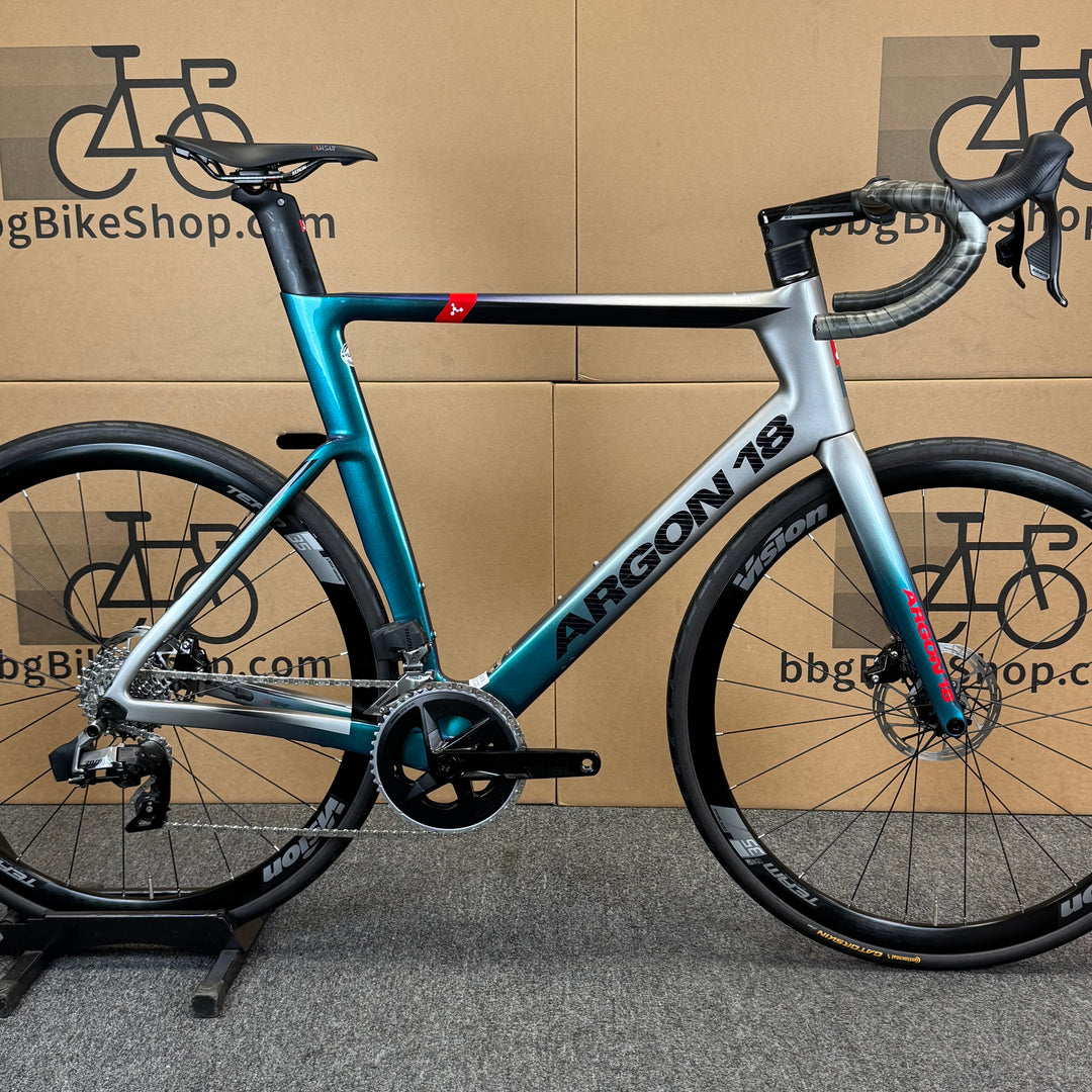 Used Argon 18 Nitrogen Disc, 12-spd Sram Rival AXS, Carbon Fiber Road Bike, XL