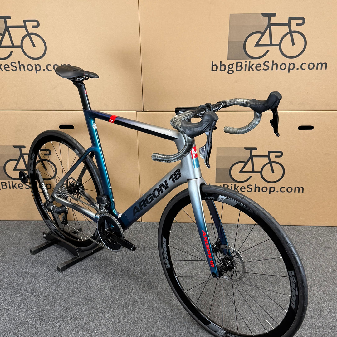 Used Argon 18 Nitrogen Disc, 12-spd Sram Rival AXS, Carbon Fiber Road Bike, XL
