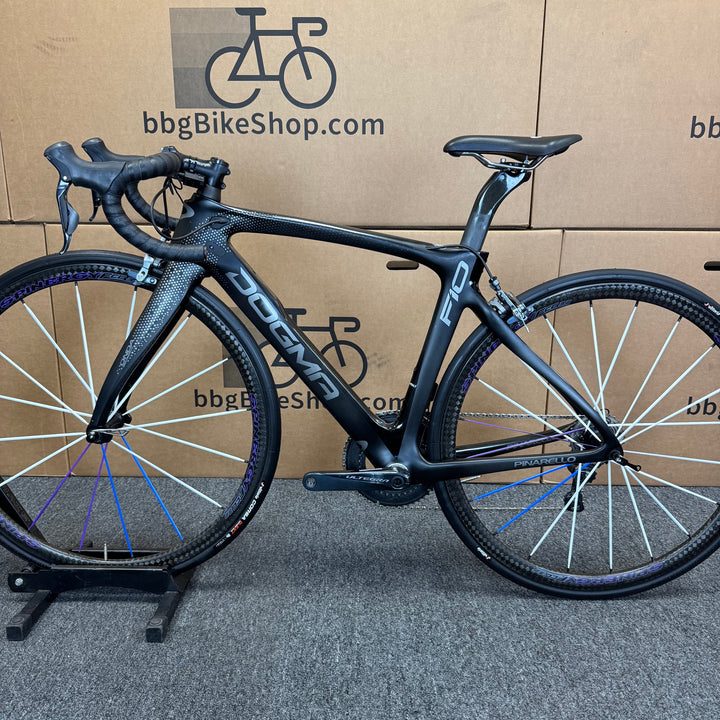 Used Pinarello Dogma F10, Di2 Ultegra, Carbon Fiber Road Bike-2017, 46.5cm