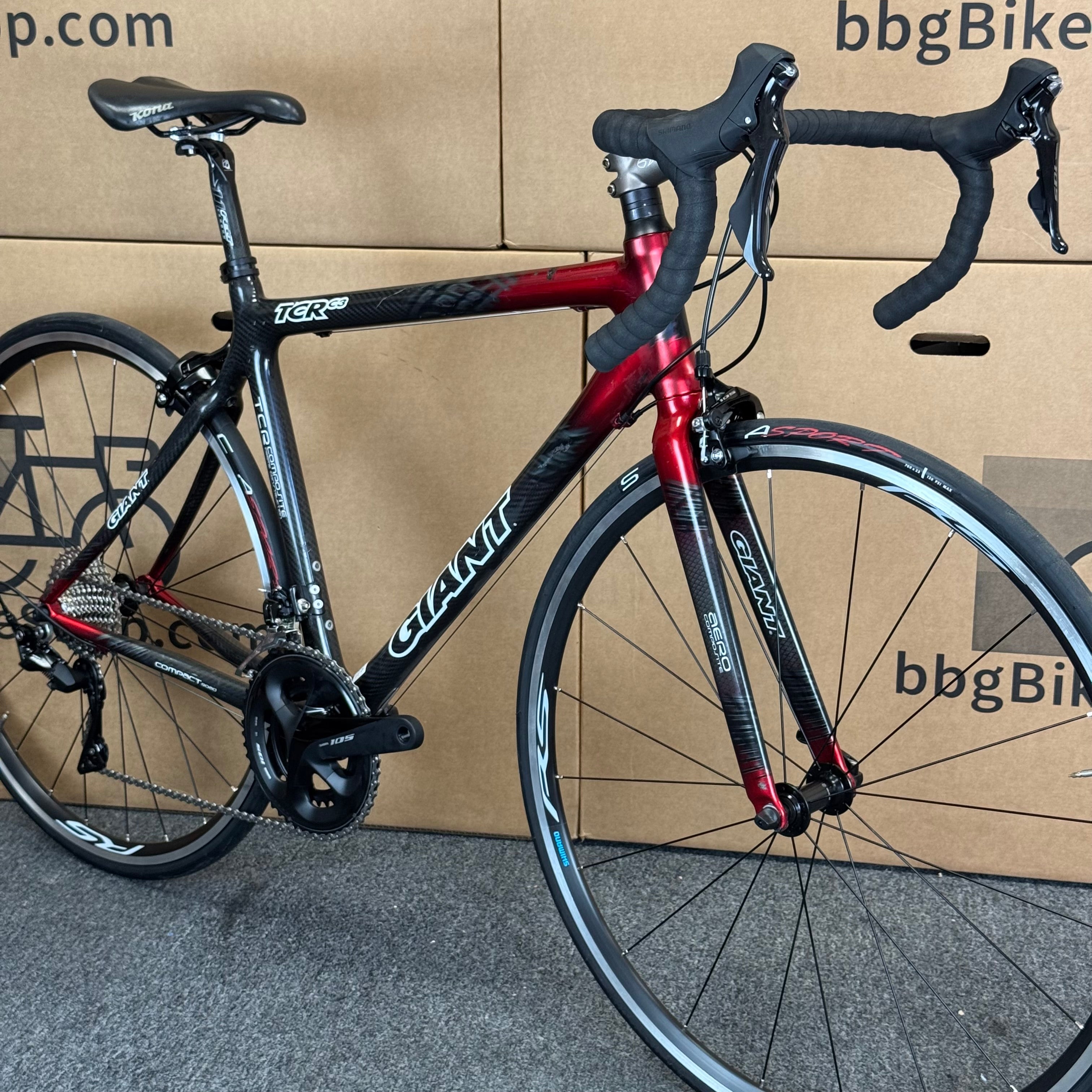 Used Giant TCR C3, 11-speed Shimano 105, Carbon Road Bike-2006