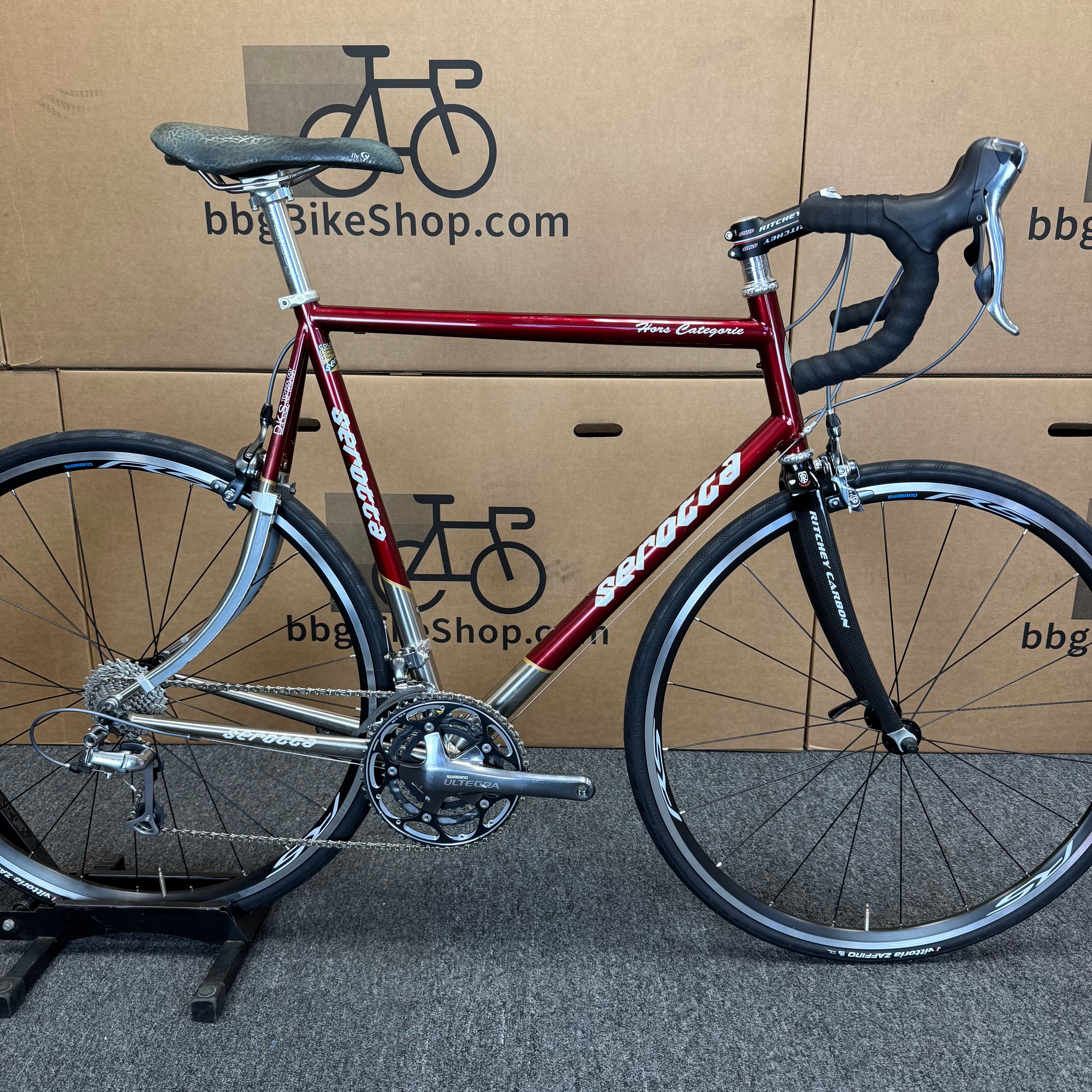 Used Serotta Hors Categorie, Vintage Titanium Road Bike- 2000