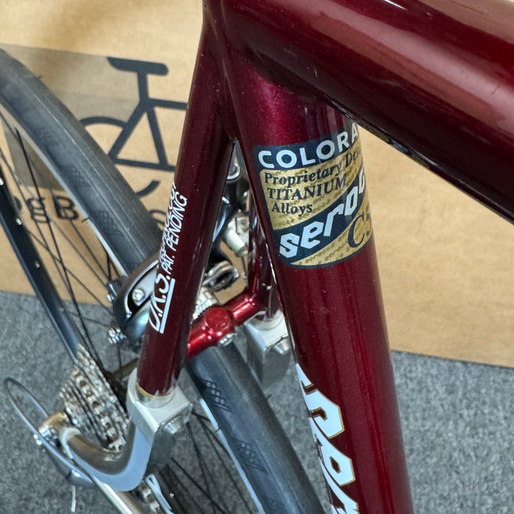 Used Serotta Hors Categorie, Vintage Titanium Road Bike- 2000, 58cm