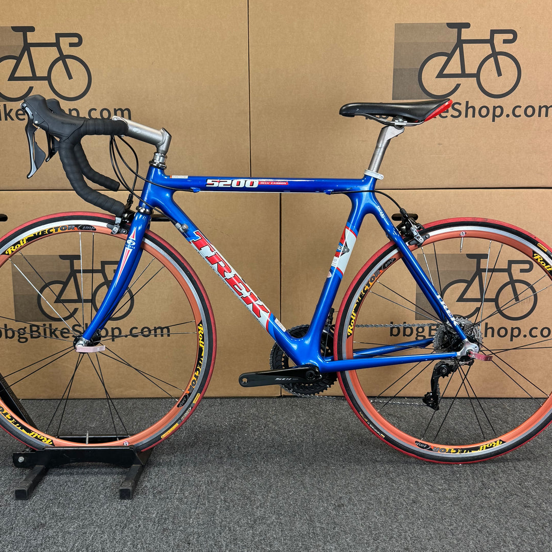 Used Trek 5200, 11-speed Shimano 105, Carbon Road Bike-2002, 54cm