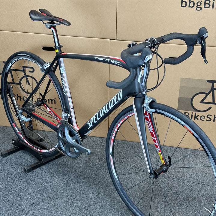 Used Specialized Tarmac, Shimano Ultegra, Carbon Fiber Road Bike, 56cm