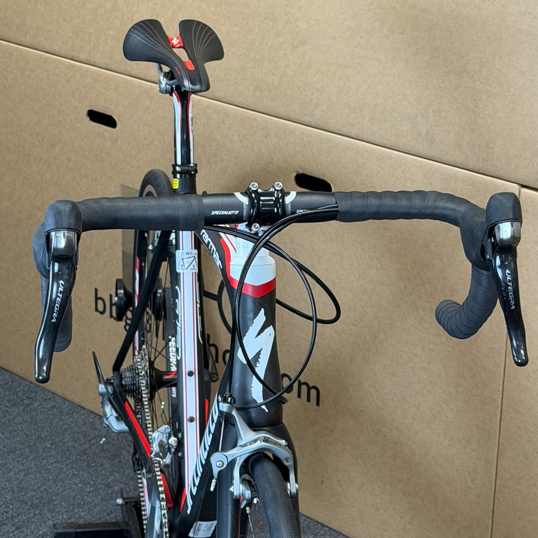 Used Specialized Tarmac, Shimano Ultegra, Carbon Fiber Road Bike, 56cm