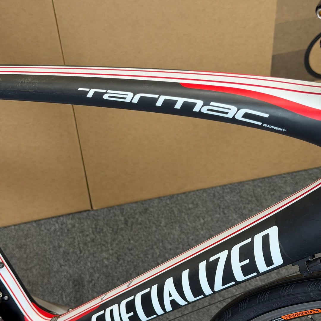 Used Specialized Tarmac, Shimano Ultegra, Carbon Fiber Road Bike, 56cm