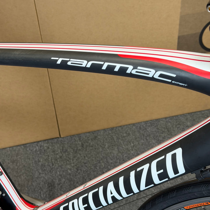 Used Specialized Tarmac, Shimano Ultegra, Carbon Fiber Road Bike, 56cm