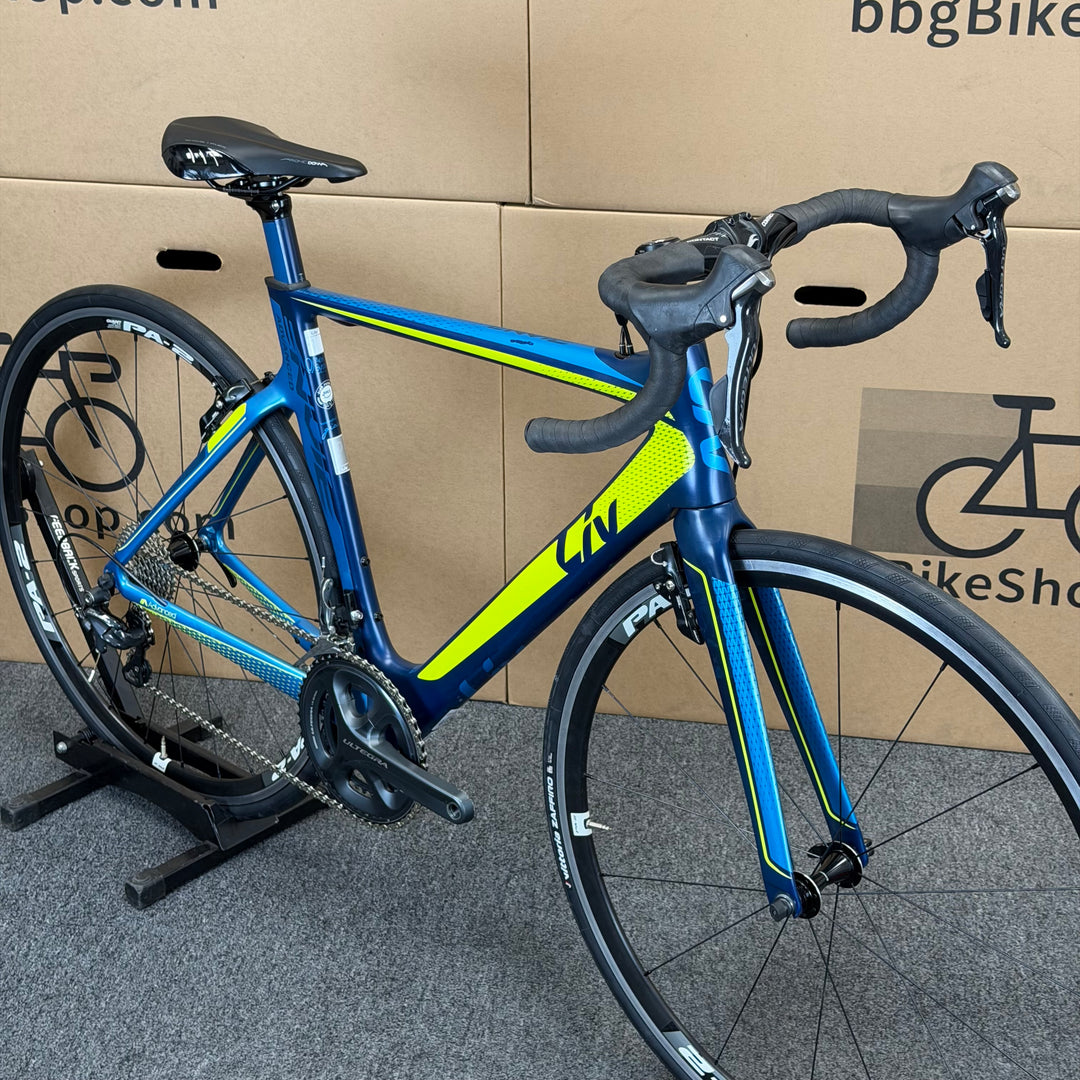 Used LIV Envie Advanced 1 Women's, Carbon Fiber Road Bike, Shimano Ultegra, Small