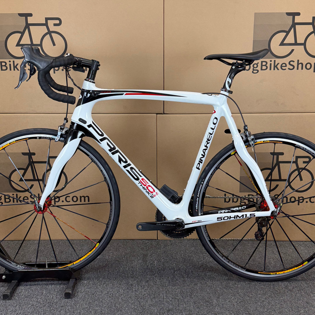 Used Pinarello Paris, Carbon Fiber Road Bike, Shimano Ultegra Di2 11-speed, 59.5cm