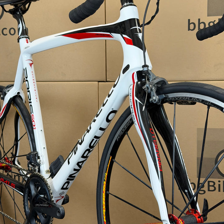 Used Pinarello Paris, Carbon Fiber Road Bike, Shimano Ultegra Di2 11-speed, 59.5cm