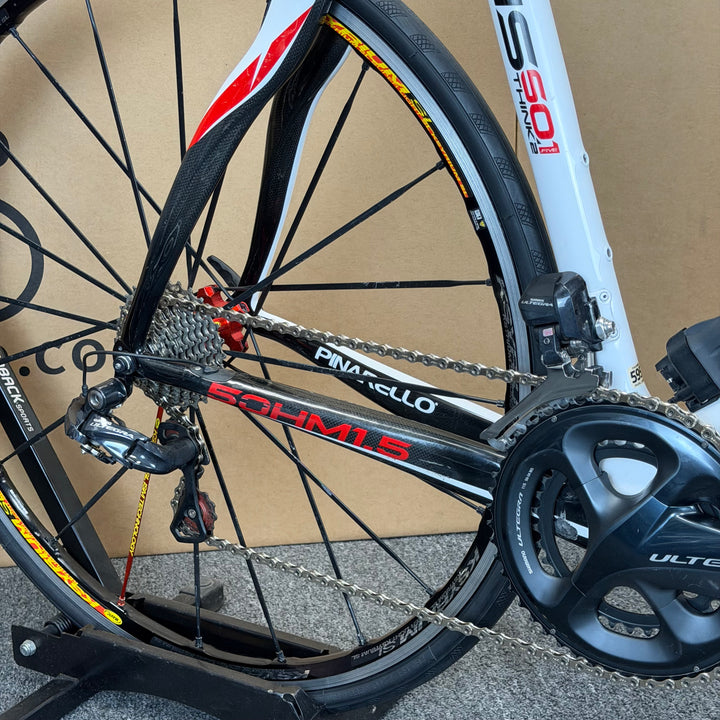 Used Pinarello Paris, Carbon Fiber Road Bike, Shimano Ultegra Di2 11-speed, 59.5cm