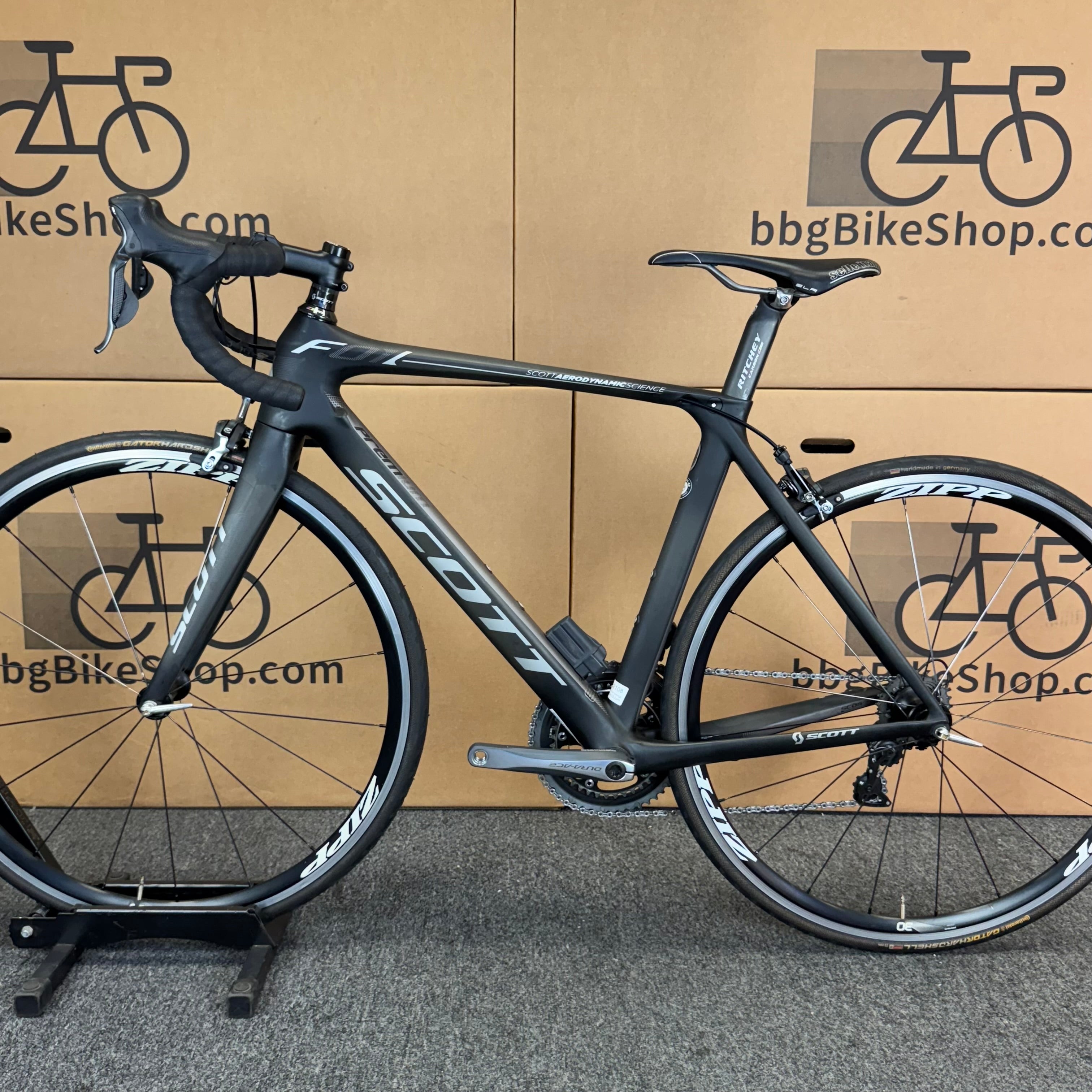 Used Scott Foil 15, Dura-Ace Di2, Carbon Fiber Road Bike-2013