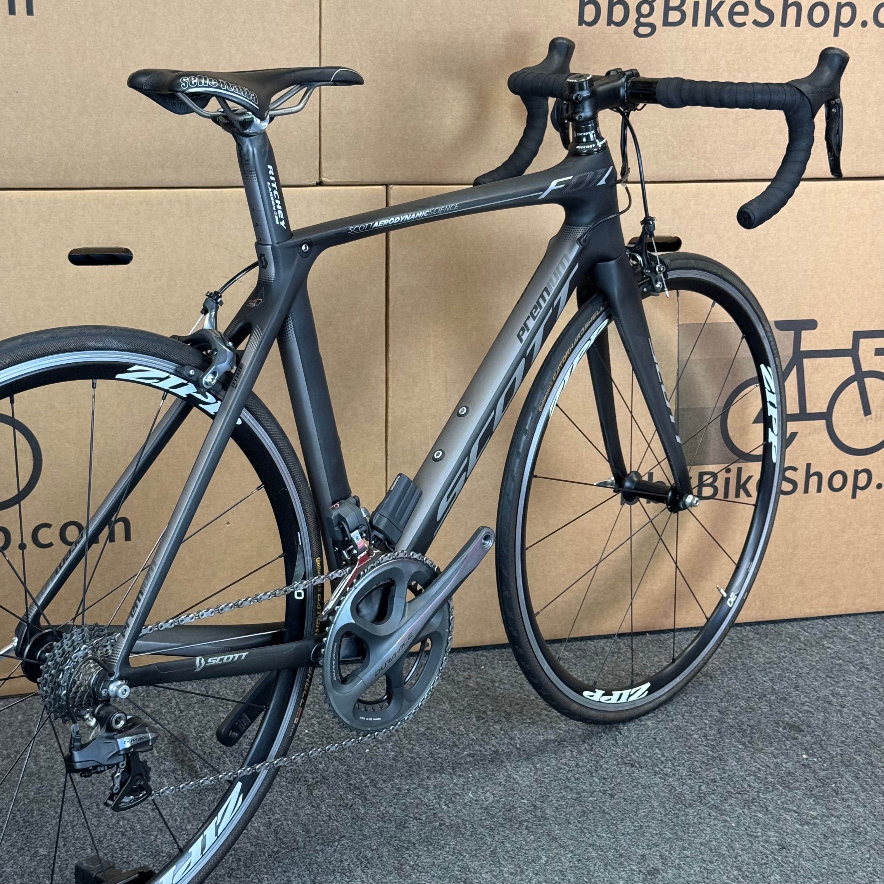 Used Scott Foil 15, Dura-Ace Di2, Carbon Fiber Road Bike-2013