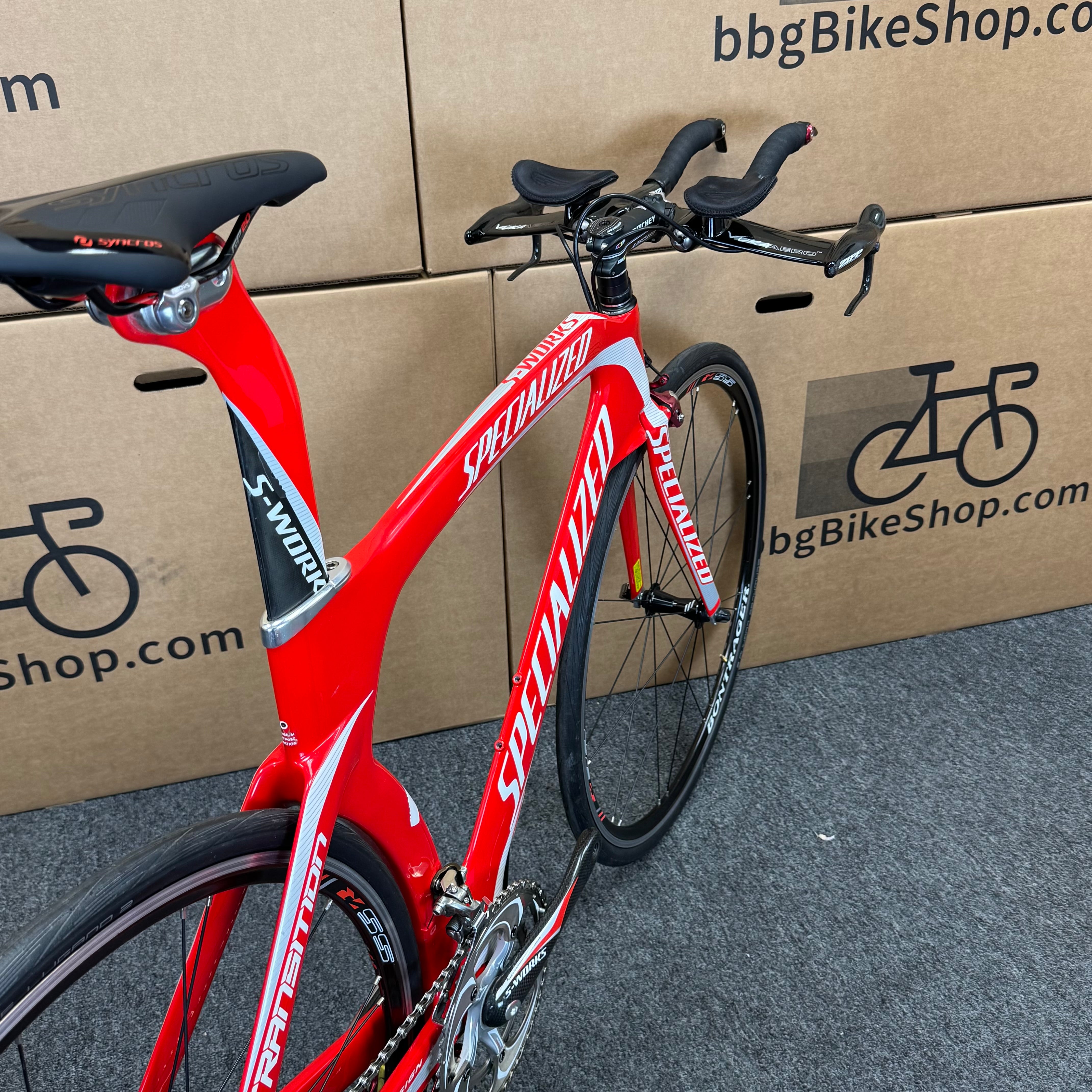 Used Specialized S-Works Transition, Carbon Triathlon Bike-2009