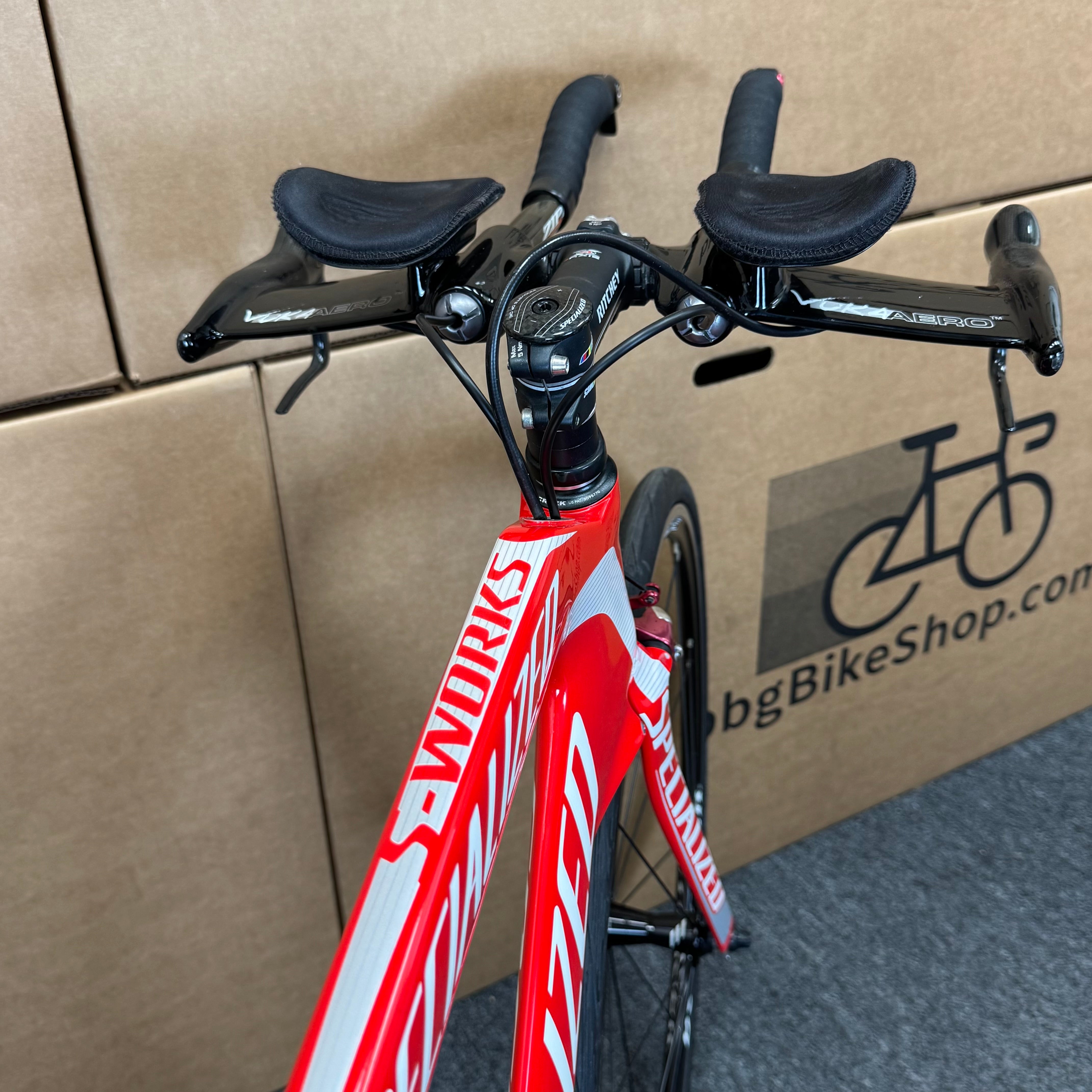 Used Specialized S-Works Transition, Carbon Triathlon Bike-2009