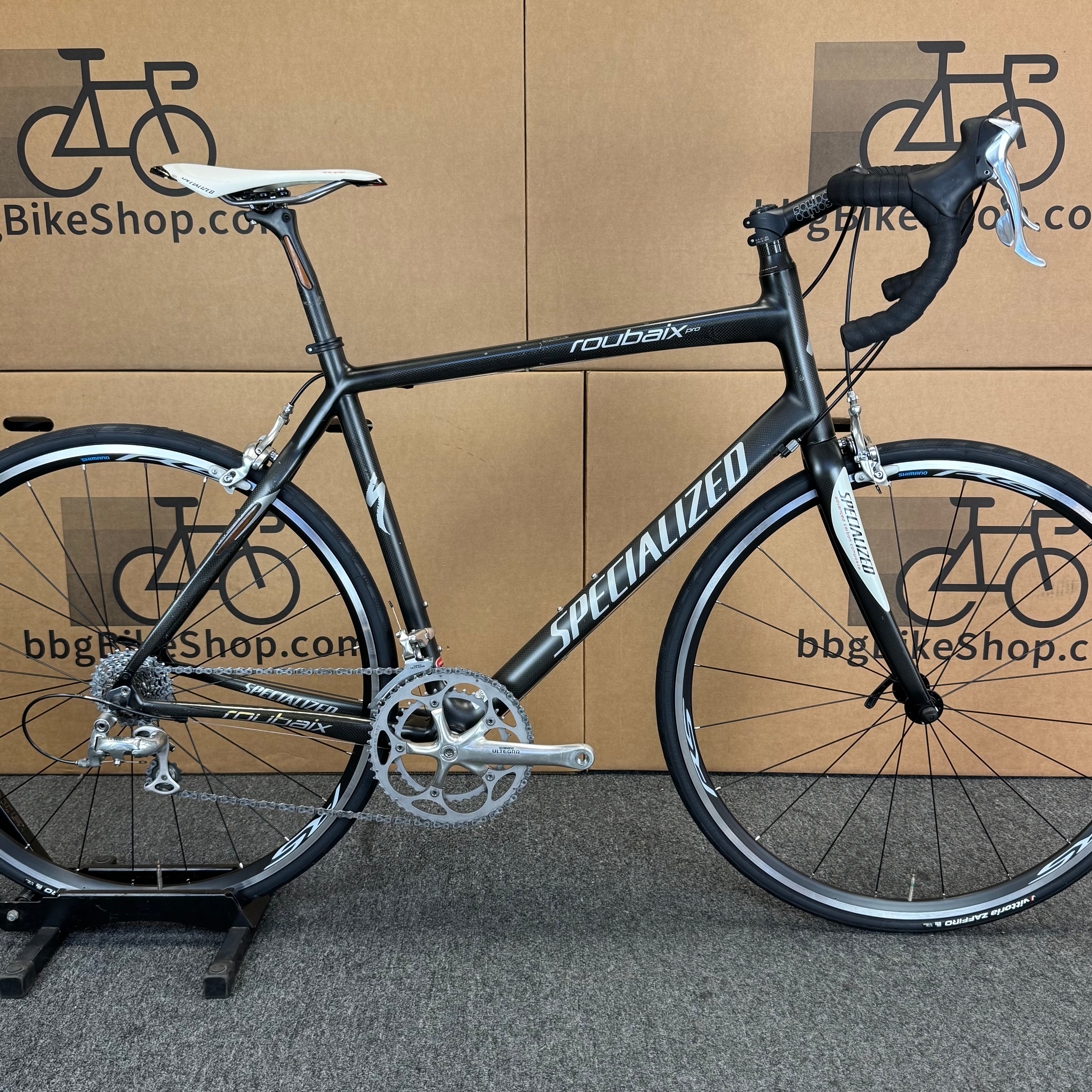 Used Specialized Roubaix Pro, Shimano Ultegra, Carbon Road Bike