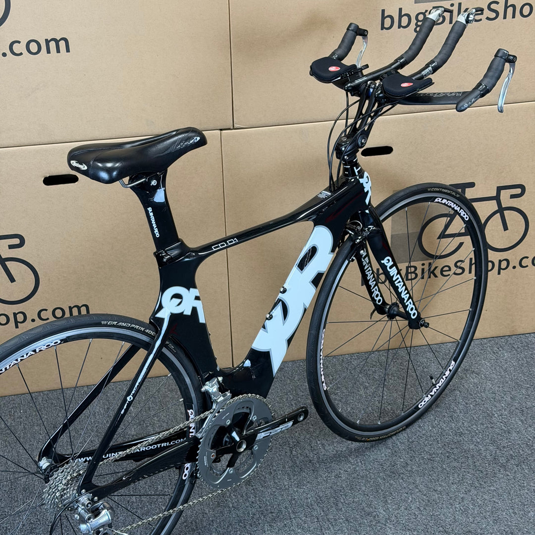 Used Quintana Roo CD0.1, Carbon Fiber Triathlon Bike, 50cm Small