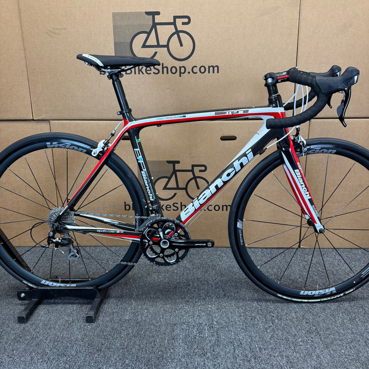 Used Bianchi Sempre, Carbon Fiber Road Bike-2014, 55cm