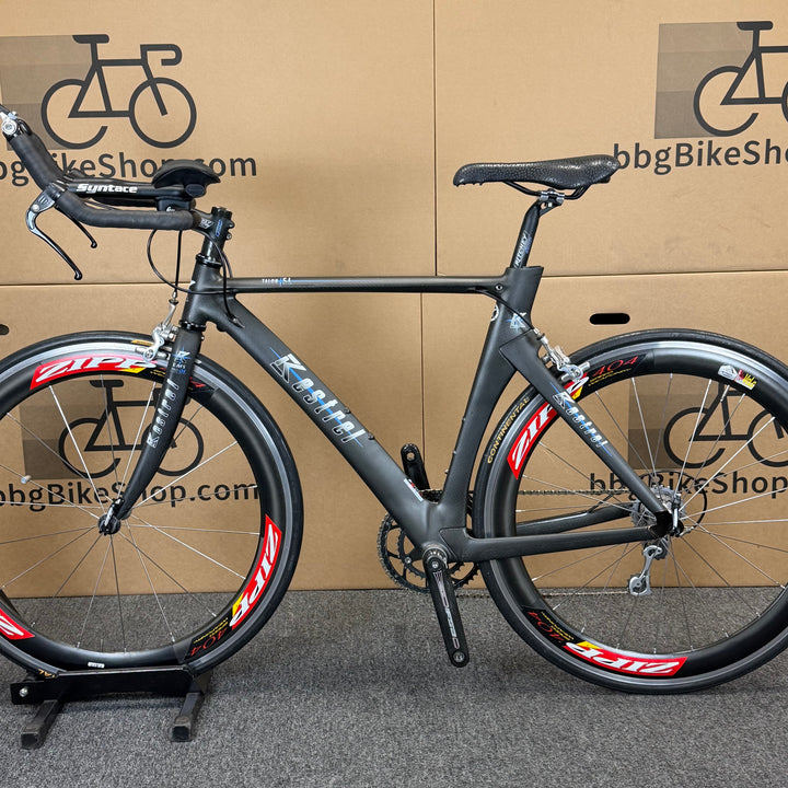 Used Kestrel Talon SL, Campagnolo Chorus, Zipp 404, Carbon Triathlon Bike, 52cm