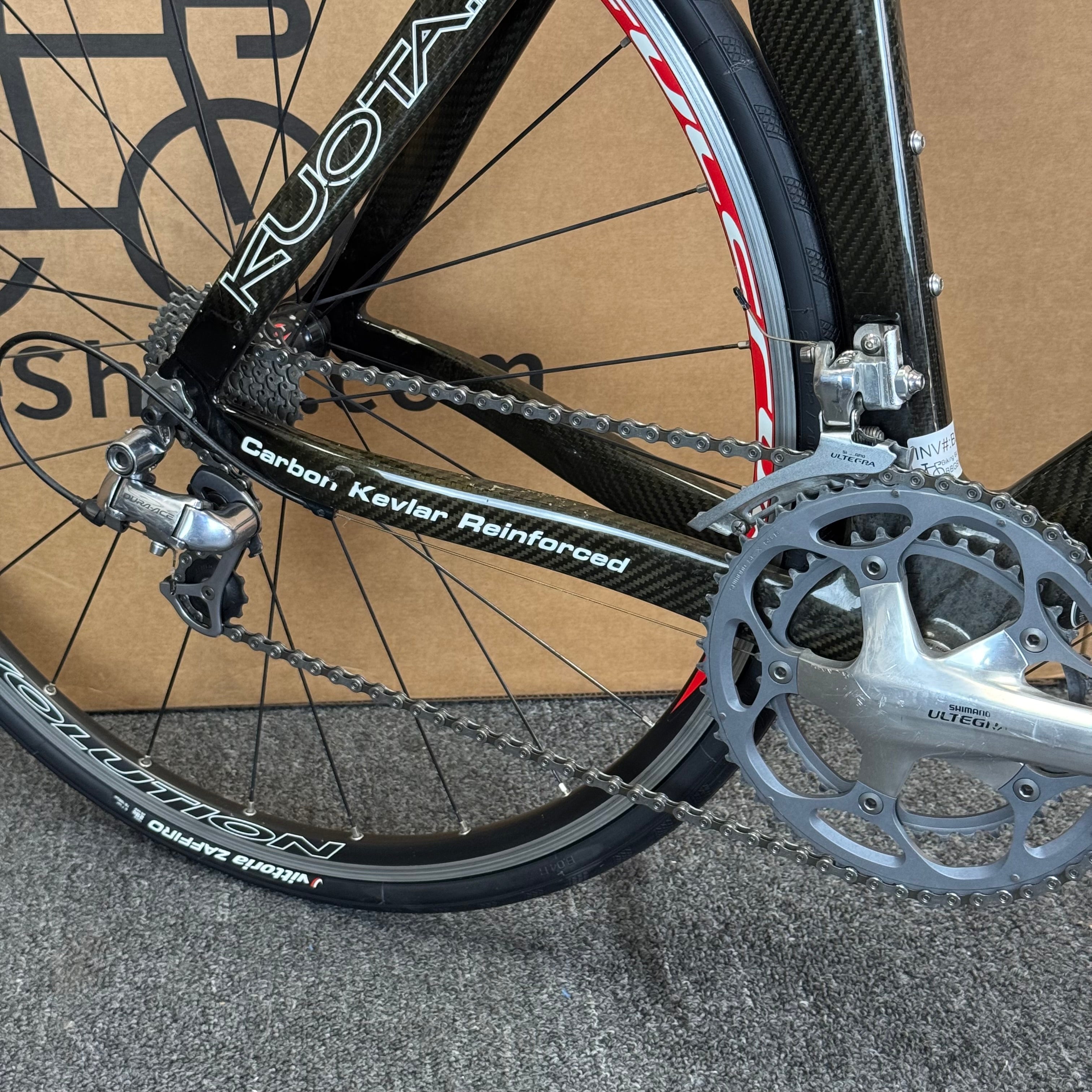 Used Kuota Kalibur, Dura-Ace/Ultegra, Carbon Triathlon Bike-2011