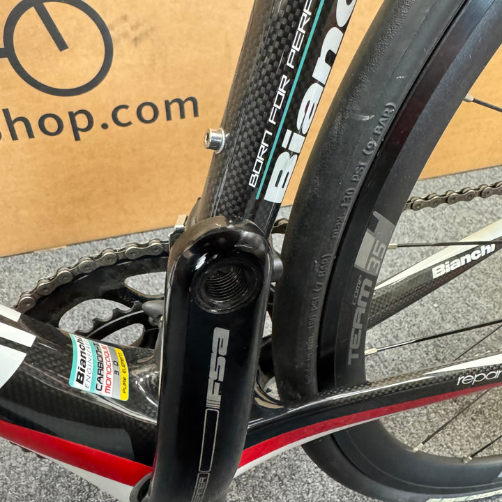 Used Bianchi Sempre, Carbon Fiber Road Bike-2014, 55cm