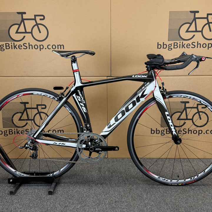 Used Look 576 Aero, Carbon Fiber Triathlon Bike, 50cm Small
