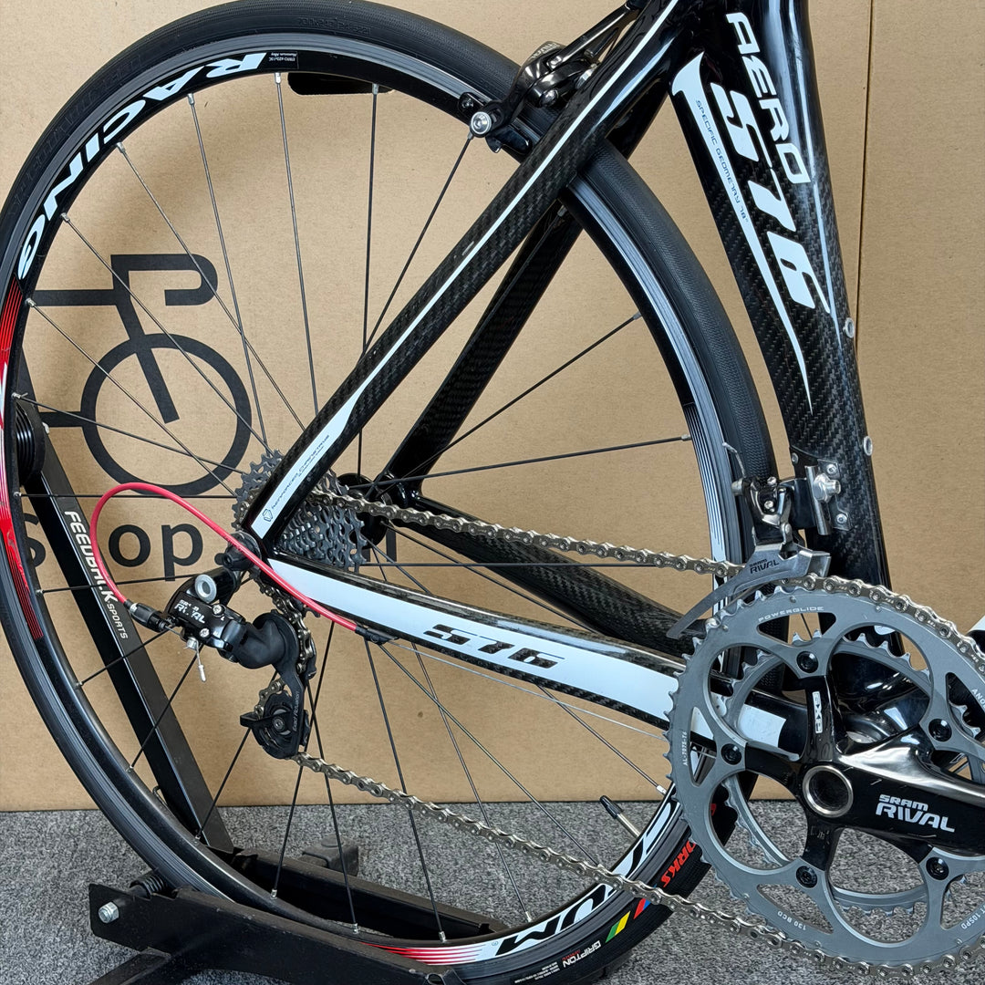 Used Look 576 Aero, Carbon Fiber Triathlon Bike, 50cm Small