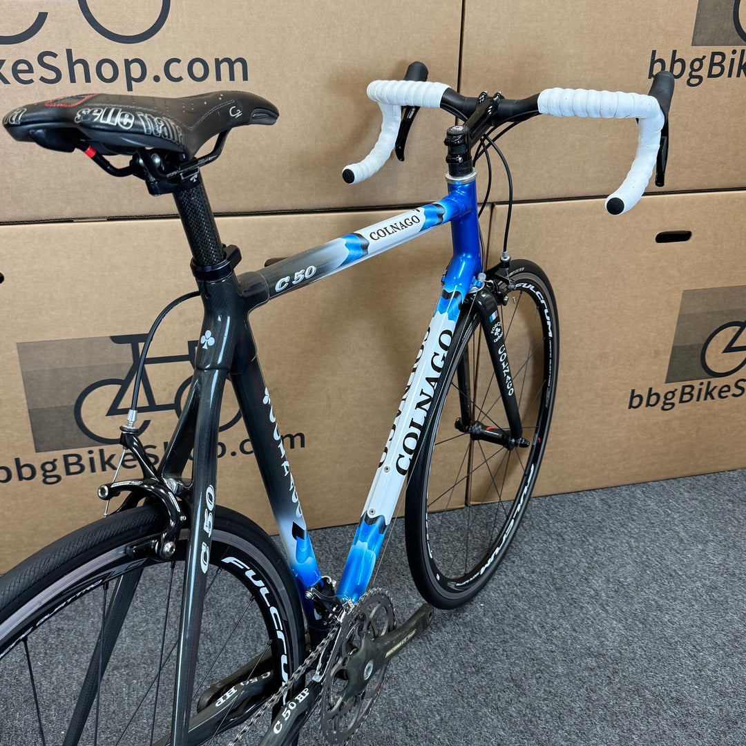 Used Colnago C50, Carbon Fiber Road Bike-2004, 60cm