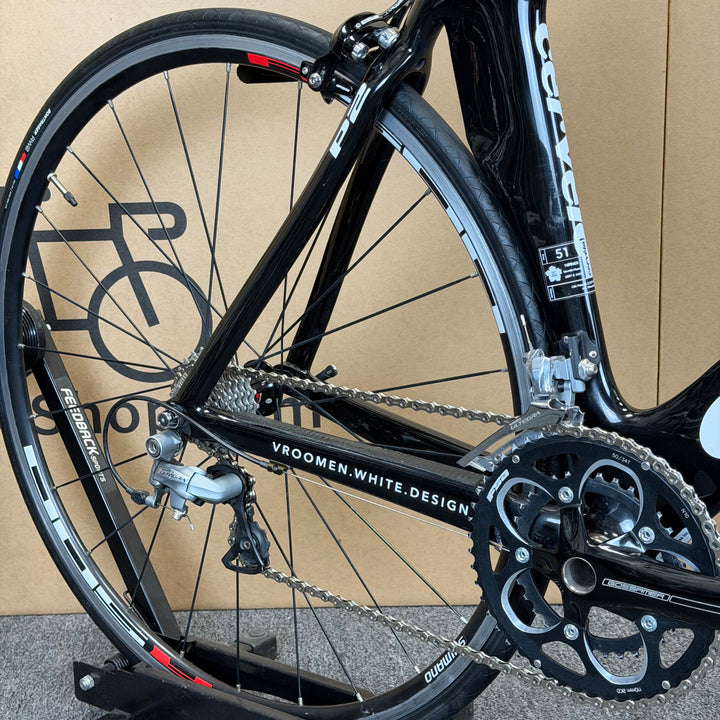 Used Cervelo P2, Carbon Fiber Triathlon Bike, 51cm