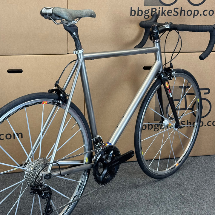 Used Dean, Titanium 3A/2.5V Road Bike, 11-speed Shimano 105, 58cm