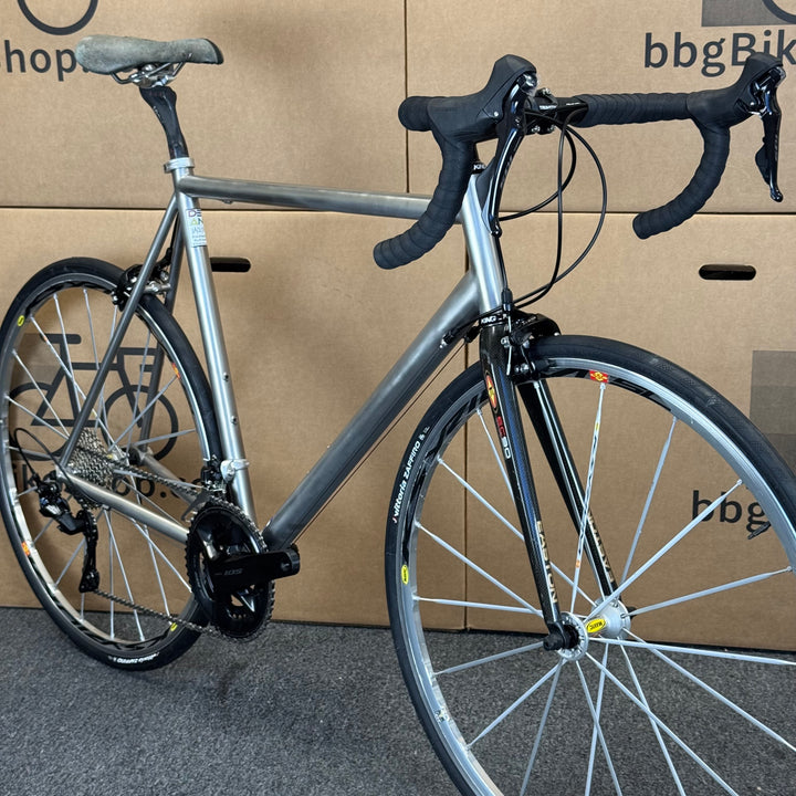 Used Dean, Titanium 3A/2.5V Road Bike, 11-speed Shimano 105, 58cm