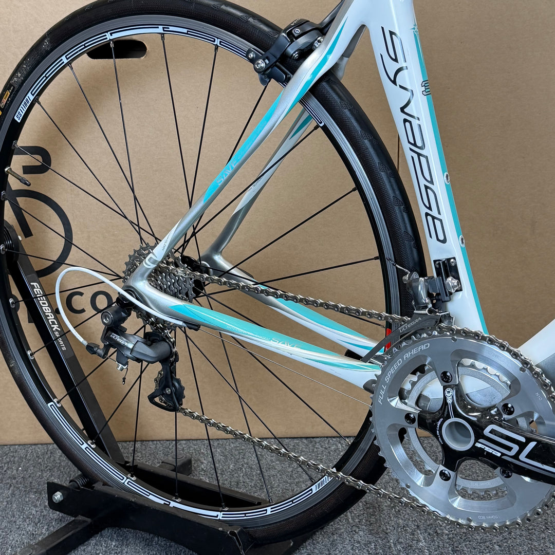 Used Cannondale Synapse, Women’s Carbon Fiber Road Bike, Shimano Ultegra, 51cm