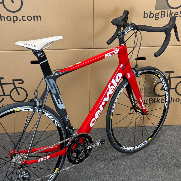 Used Cervelo S3, 11-speed Shimano Ultegra, Carbon Fiber Road Bike, 58cm