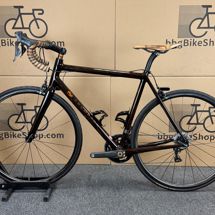 Used Crumpton, Fully Custom, Carbon Road Bike, ENVE cockpit, 13 pounds, 56cm