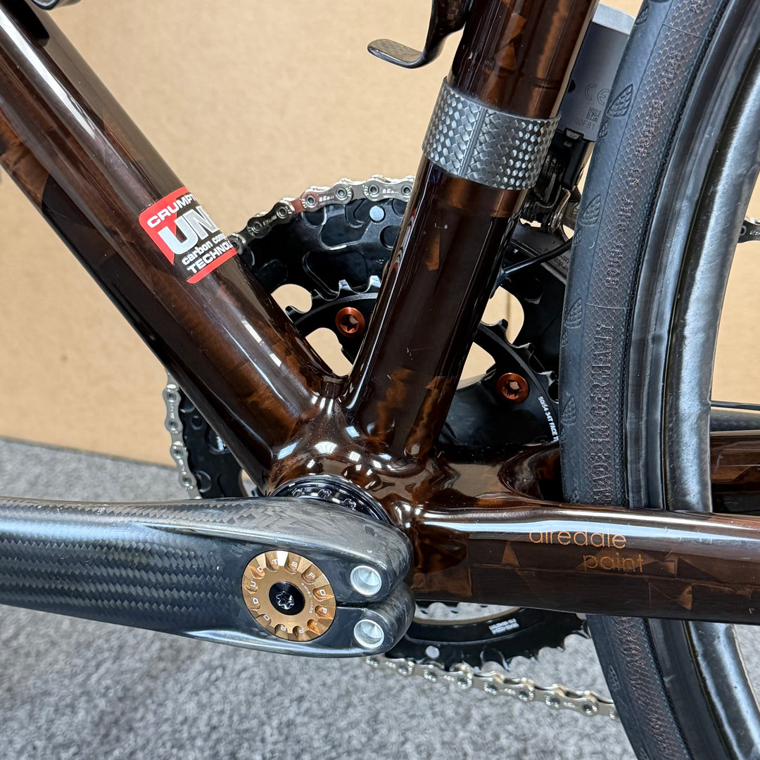 Used Crumpton, Fully Custom, Carbon Road Bike, ENVE cockpit, 13 pounds, 56cm