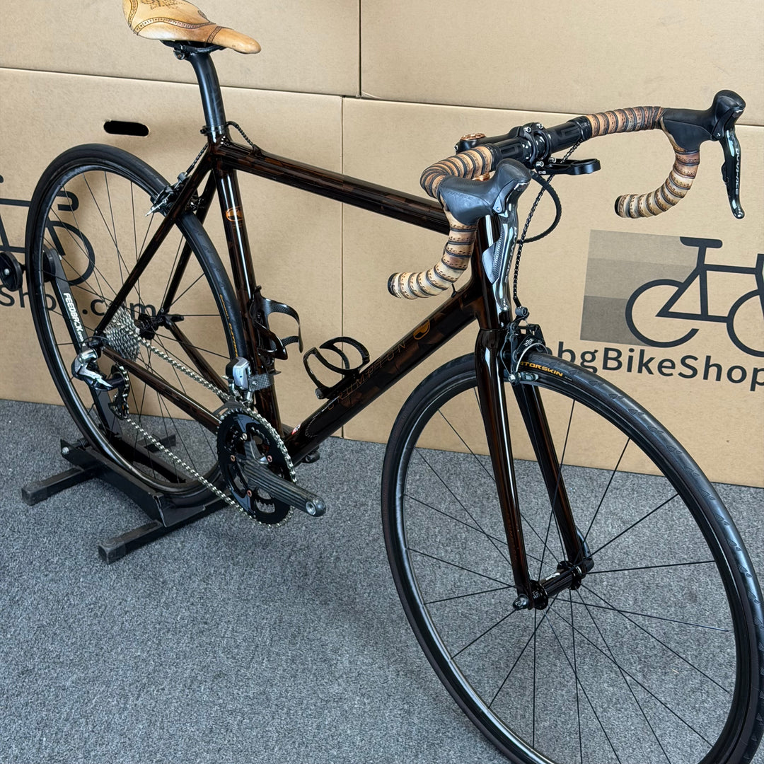Used Crumpton, Fully Custom, Carbon Road Bike, ENVE cockpit, 13 pounds, 56cm