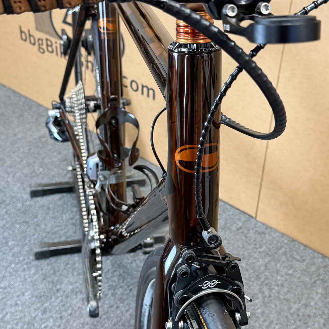 Used Crumpton, Fully Custom, Carbon Road Bike, ENVE cockpit, 13 pounds, 56cm