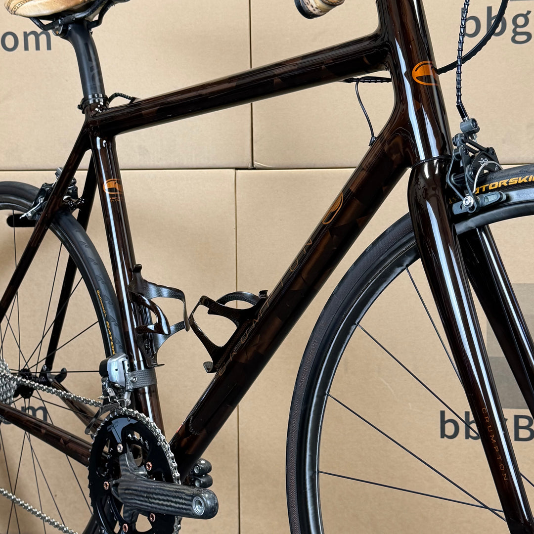 Used Crumpton, Fully Custom, Carbon Road Bike, ENVE cockpit, 13 pounds, 56cm