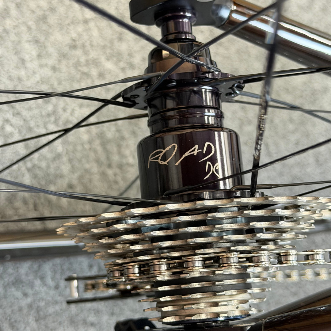 Used Crumpton, Fully Custom, Carbon Road Bike, ENVE cockpit, 13 pounds, 56cm