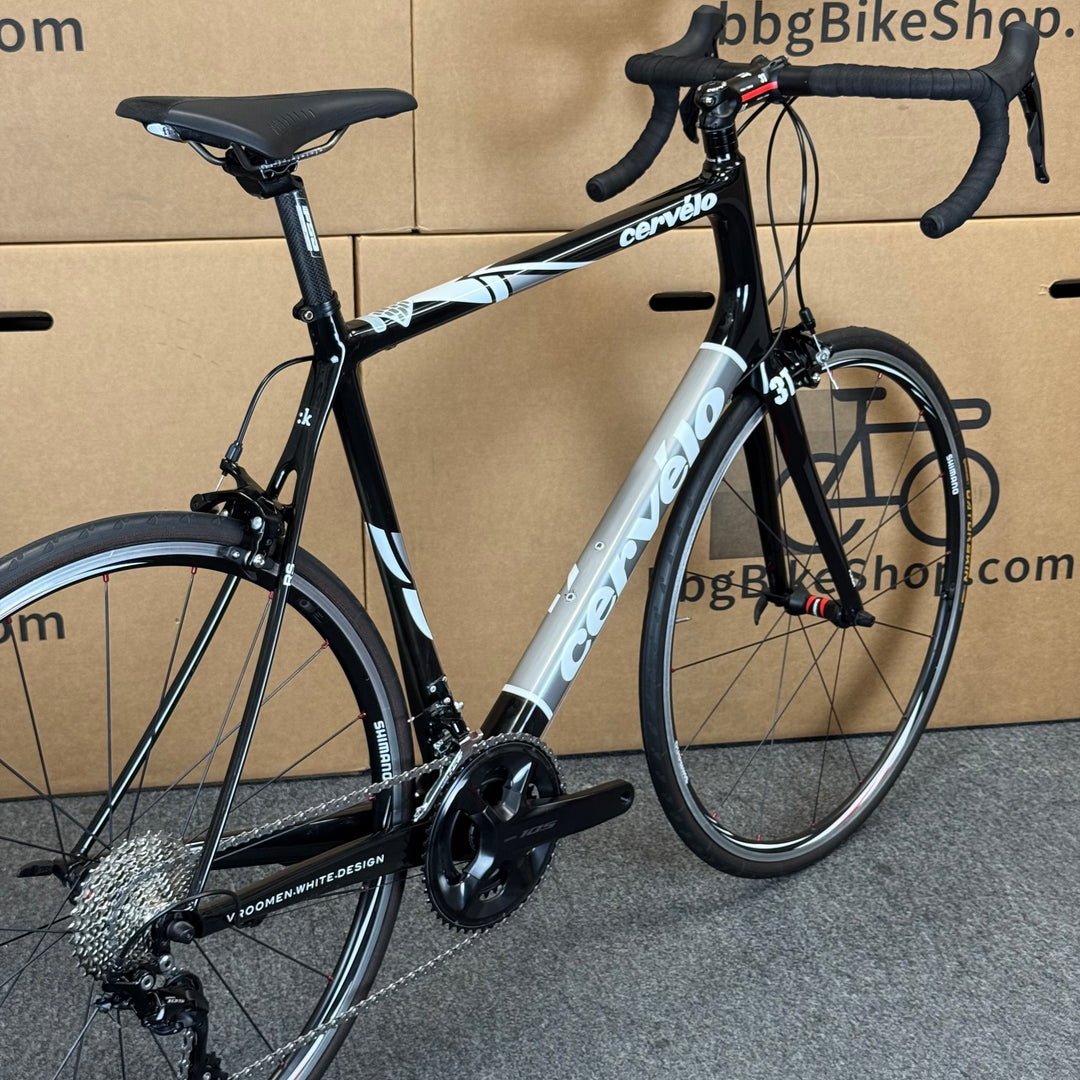 Used Cervelo RS, 11-speed Shimano 105, Carbon Road Bike-2009, 61cm