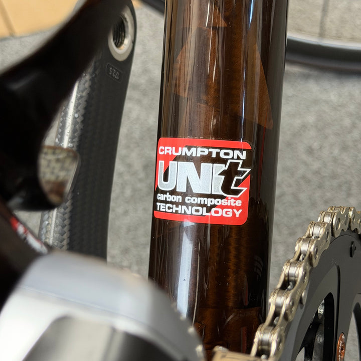 Used Crumpton, Fully Custom, Carbon Road Bike, ENVE cockpit, 13 pounds, 56cm